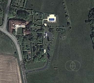 Vesica Pisces from Space